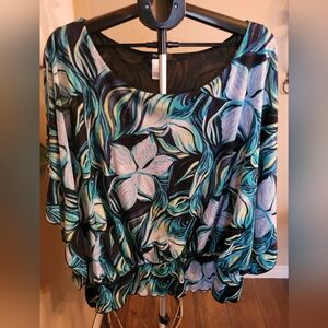 Floral Print Women's Top